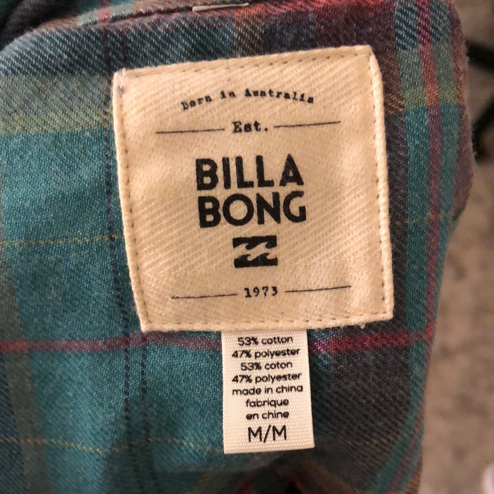 Blue Plaid Button Down Flannel Shirt - Picture 16 of 16